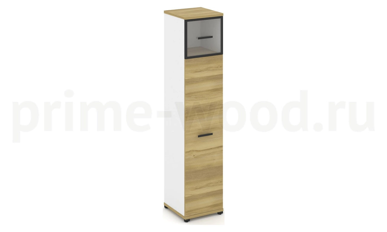 Шкаф одна узкая секция, 5 ниш CN.STU-517 RP B/W - фото 1